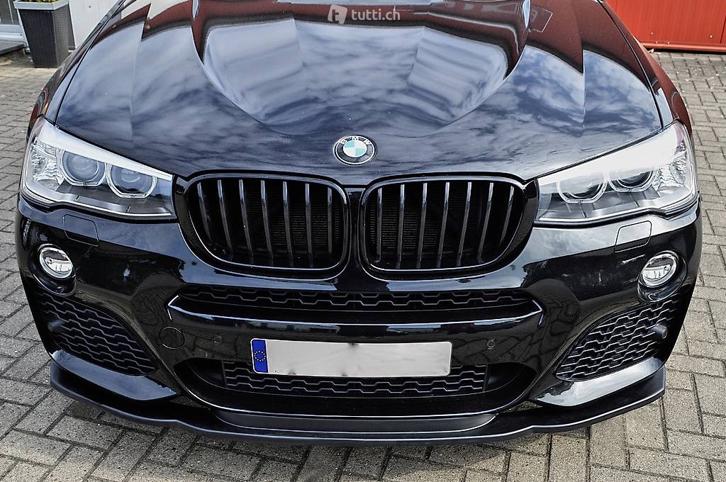 Spoilerschwert Frontspoiler für BMW X3 F25 MPaket in St