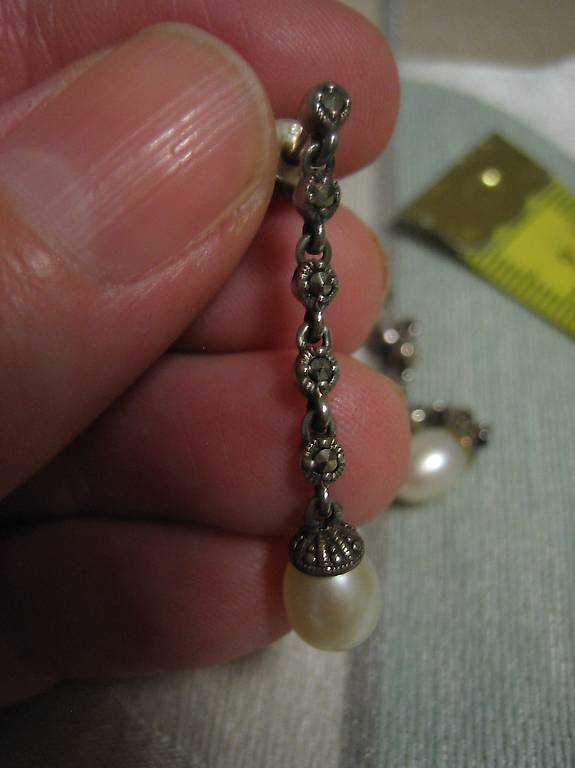 2 Hosenketten Mit Strass & Perlen - Mehrlagiger Geldbörsen-Schmuck Für Jeans & Taschen