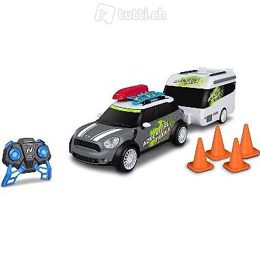  Spielzeugauto mit Funkfernsteuerung Mini + Caravan