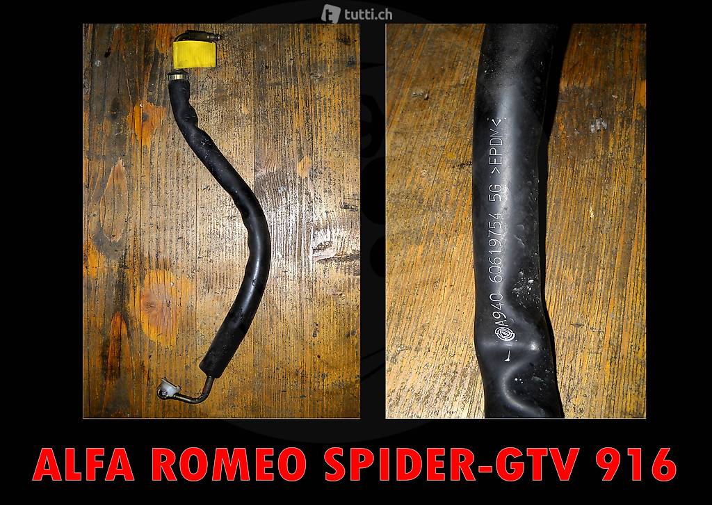 Alfa Romeo GTV / Spider 916-Hydraulikschlauch-Leitung