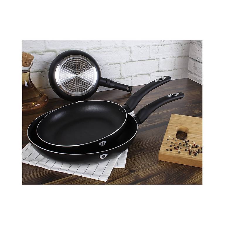 HOMELUX Set di padelle da 3 pezzi, 20/24/28 cm, padella