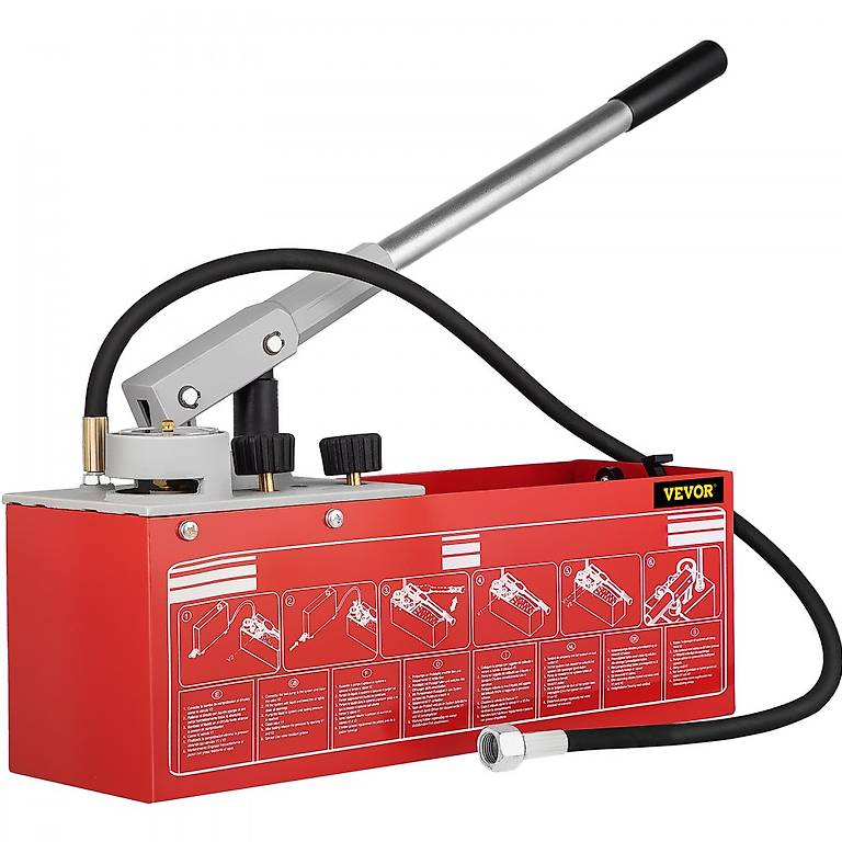 Manuelle Druckprüfpumpe 2,5mpa - Für Wasserleitungen & Heizung, 25kg