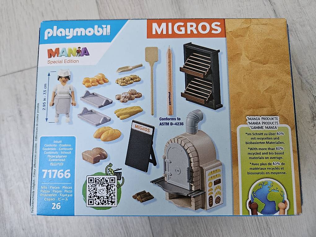 Playmobil Migros Mania Bäckerei 71766 (Gebraucht) in Luzern für CHF 15