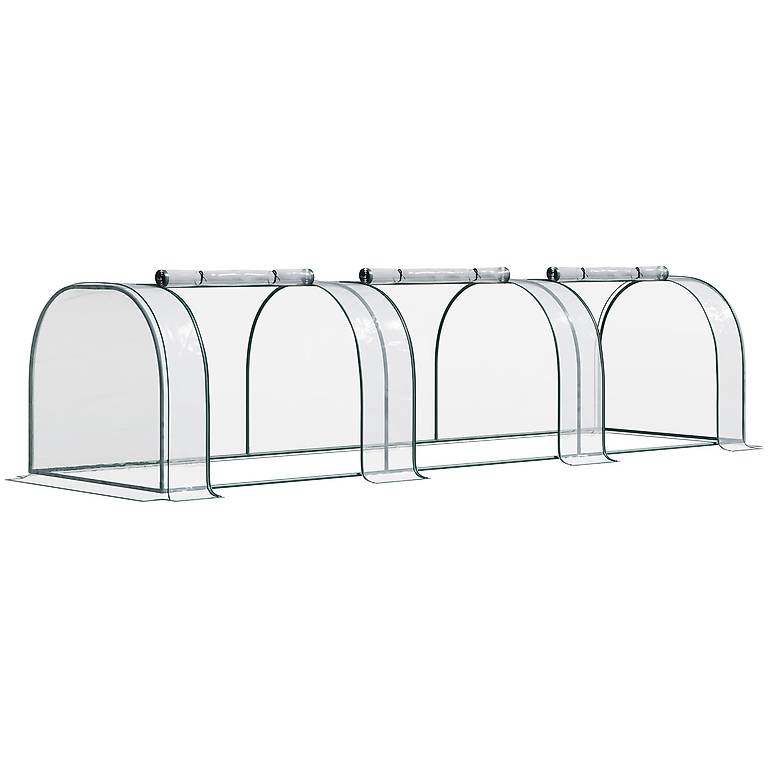 Telo Per Serra Aquagart 4x2 M – PE 190 Micron, UV, Antigelo, Impermeabile – Trasparente Latte - 5