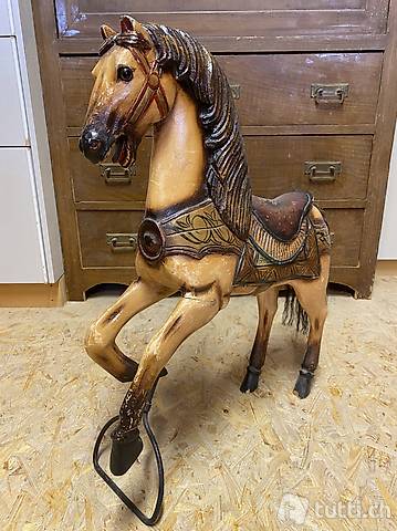 Karussel Pferd antik
