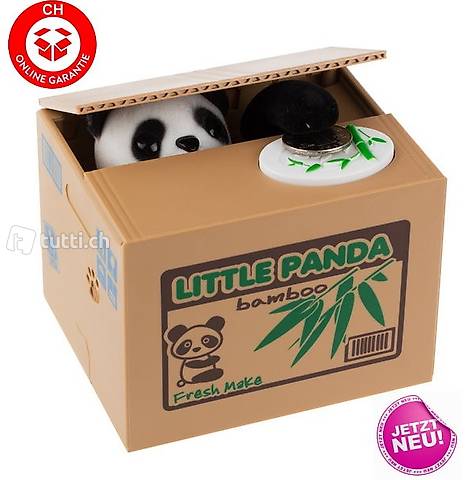 Elektronische Panda Geld Sparbox Spardose Schwein Geschenk