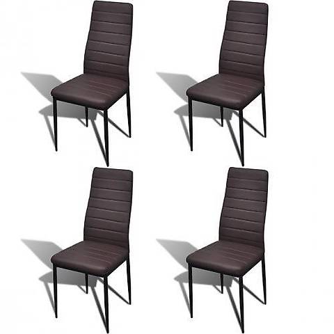 Esszimmergarnitur: Esszimmerstuhl Braun in Zugo acquistare - Bohnet