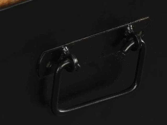 Aufbewahrungsbank 3 Schubladen Mangoholz Massiv 120x30x40 cm in Zugo