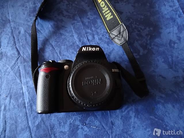 Boitier appareil photos Nikon D3000 sans objectif