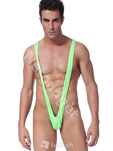 Borat Badehose Bodysuit - Mankini - für echte Männer!!