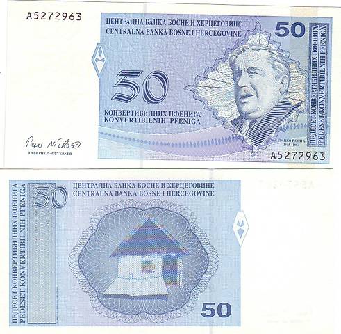 Banknote Bosnien Und Herzegowina 50 Pfenig Unc In Wallis Kaufen Tutti Ch