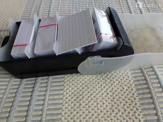 Biella Kartei-Box , Schwarz  208 850