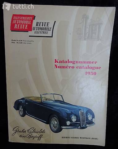 Illustrierte Automobil Revue Katalognummer 1950