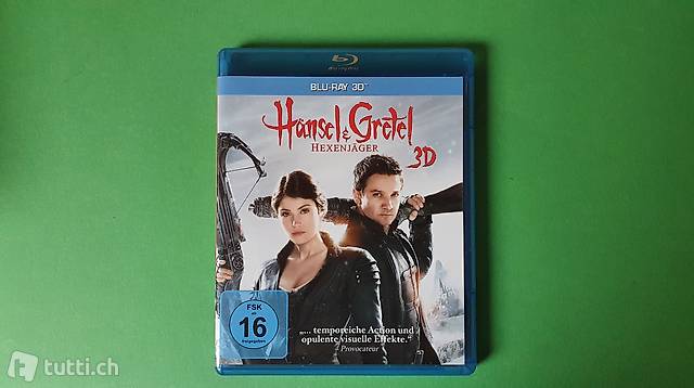 "Hänsel & Gretel"  Blu-ray 3D mit Jeremy Renner