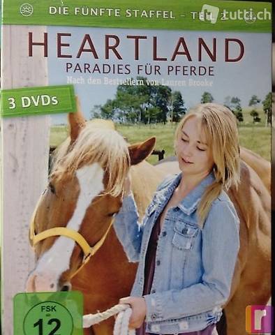 3 DVD`s Heartland die 5. Staffel - Teil 2