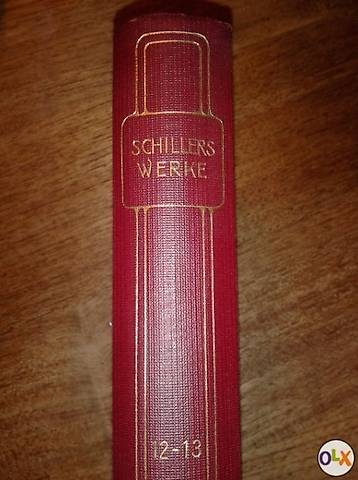 Alte Bucher Schillers Werke Modern Leinen Von 1910 In rgau Kaufen Tutti Ch