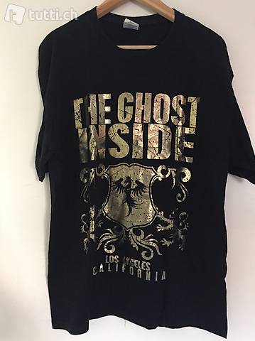 The Ghost Inside Gold Crest Shirt Large "L"