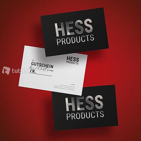 Gutscheine Hess Products