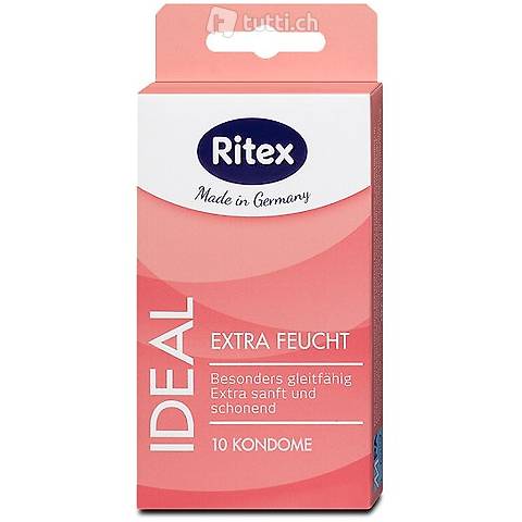 Kondome RITEX, feucht & sanft, 10 Stück, neu
