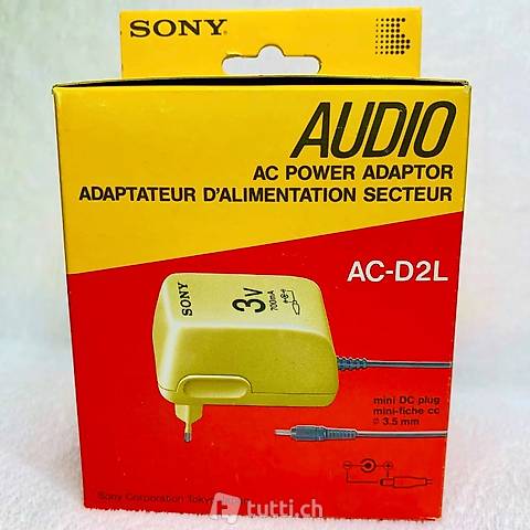 Sony AC-D2L Netzteil für Sony Walkman 3V