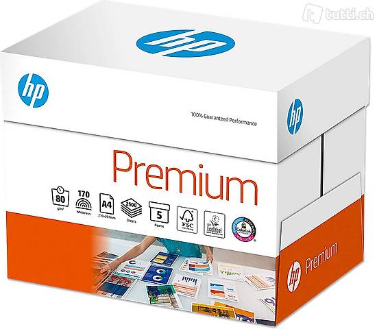 Hochwertiges DIN A4 Office-Papier von Hewlett Packard (HP)