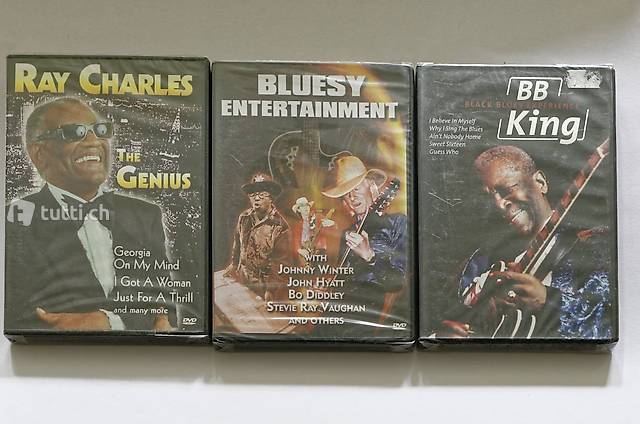 Musik-DVD, Ray Charles/B.B. King/Johnny Winter, NEU