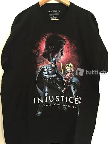 Injustice 2 Shirt Extra-Large "XL" *NEU* rar