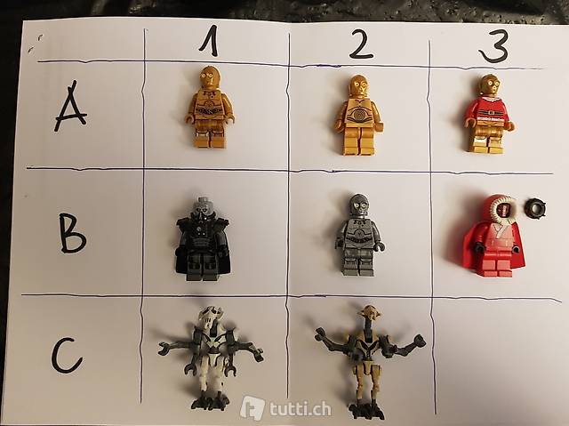 Lego Star Wars Figuren  Nr. 13 einzeln