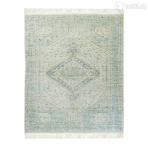 Teppich handgefertigt KIRAN 230 x 160 (Gratis Lieferung)