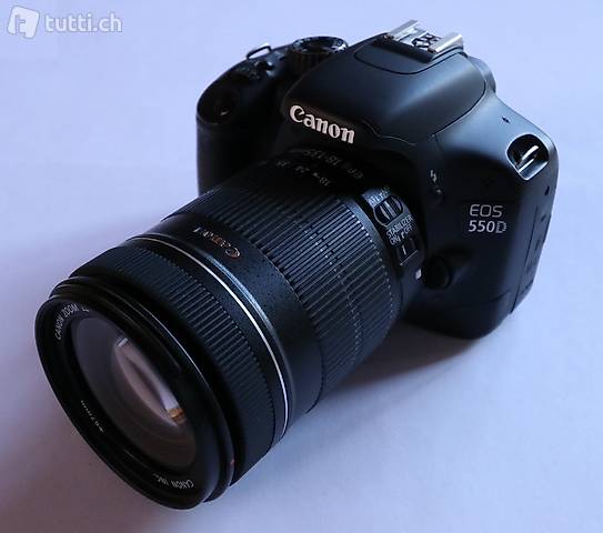 Spiegelreflex Kamera Canon EOS550D inklusive Objektiv