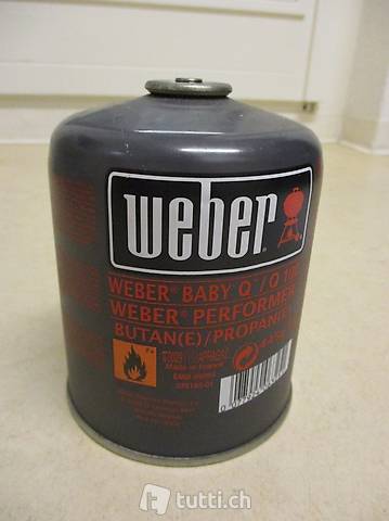 Weber Grill Gas-Kartusche Q100 / Baby Q - NEU!