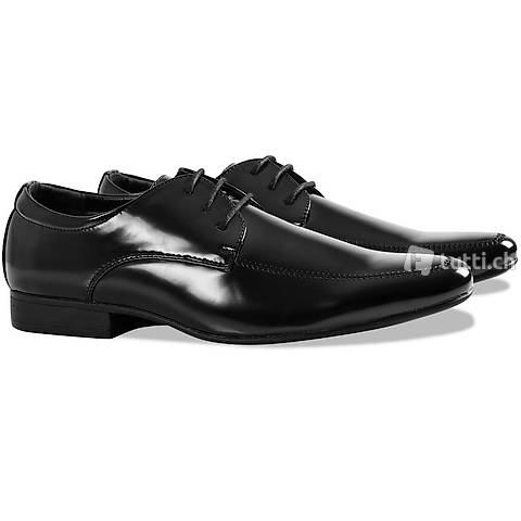 Smoking-Schuhe Black Tie Schwarz Größe 44