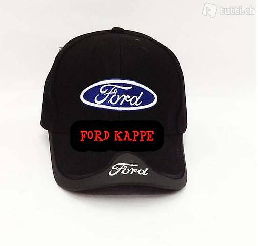Ford Auto Cap Kappe Mütze Fan Kleidung Fan Schwarz