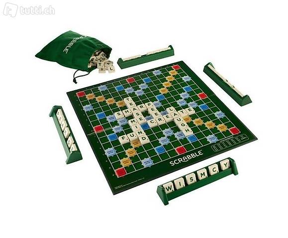 Mattel Spiele Denkspiel Scrabble Original