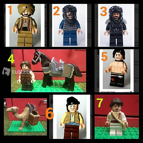Lego Prince of Persia Figuren, einzeln