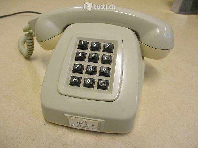 Autophon Festnetz-Telefon 1983 PTT Vibtage 80er RAR!