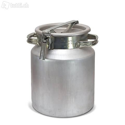 Aluflasche Milchkanne Alufass Aluminium Behälter