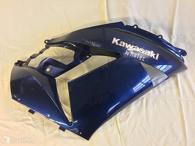 Kawasaki ZZR1400 blau Teile Verschalung