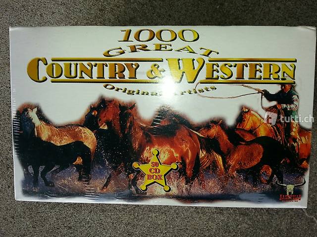 COUNTRY WESTERN CD BOX