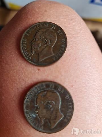 Italienische Münze von1866