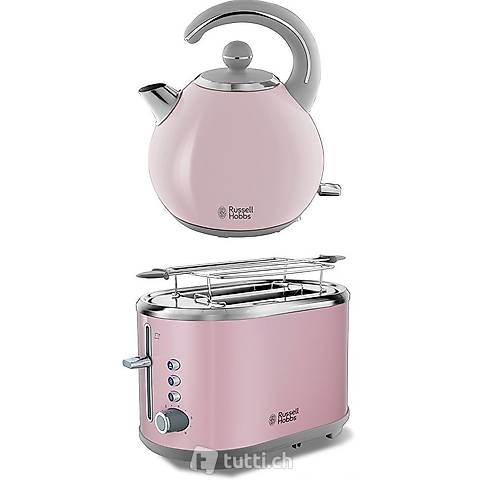 Soft Pink Wasserkocher + Toaster