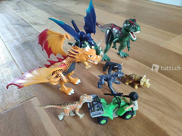 Playmobil viele Dinosaurier Jurassic Park