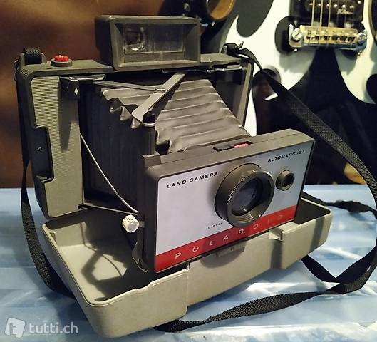 Polaroid 104 analoge Sofortbildkamera