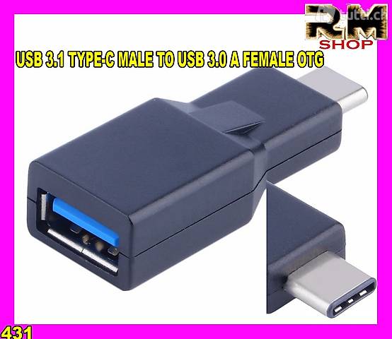 USB 3.1 Type-C Male to USB 3.0 A Female