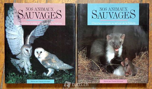 Livres Nos animaux sauvages
