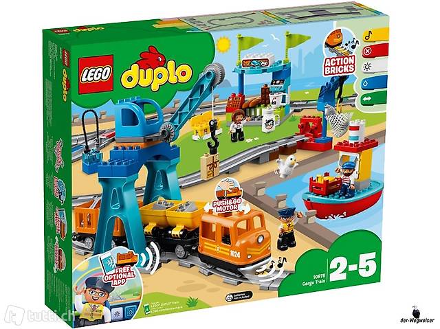 Spielzeug von Lego Duplo "Güterzug" 10875
