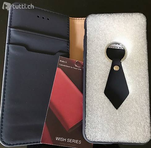 Apple IPhone SE (2020) Genuine Leather Case (Marineblau)