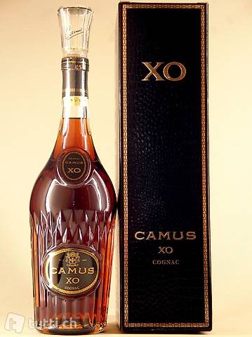 Cognac Camus XO in Box, aus 90-jahren, ungeöffnet