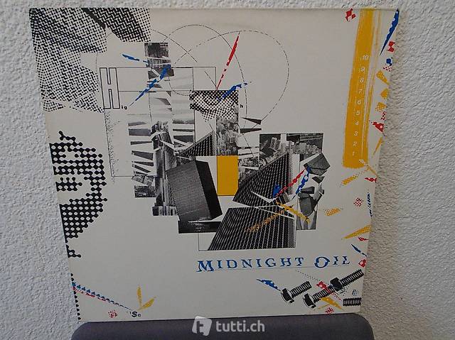 Midnight Oil, Vinyl, Schallplatte