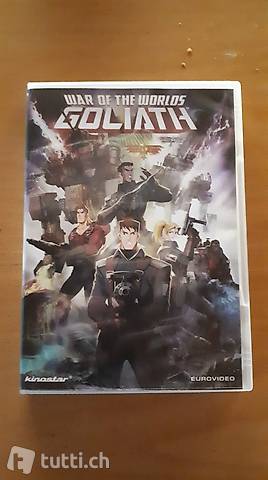 War of the Worlds Goliath DVD Anime Rarität
